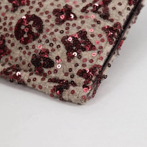 LOUIS VUITTON Monogram Sunshine Express Clutch Bag Bordeaux LV Auth 140504V - Picture 5 of 16